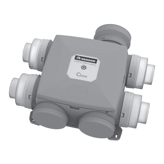 Renson Cbase Installation Instructions Manual