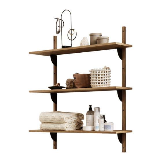 ferm living SECTOR SHELVES Assembly Manual