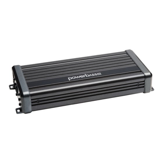 PowerBass XL-805DMX Owner's Manual