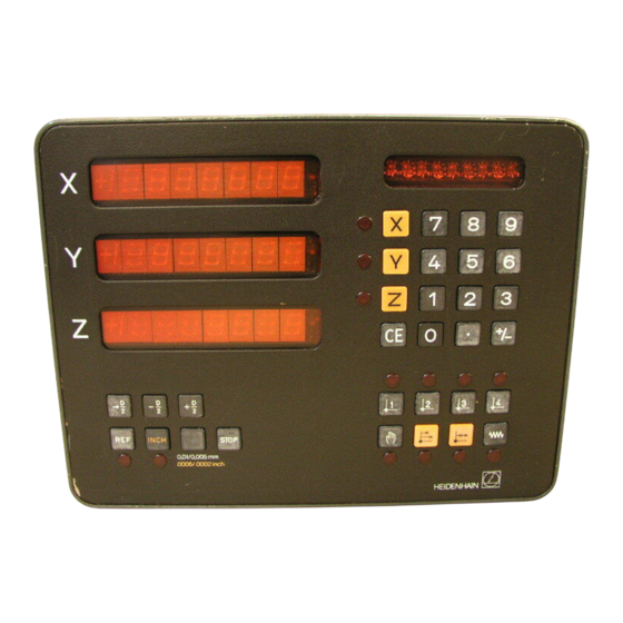 HEIDENHAIN TNC 113 Service Manual