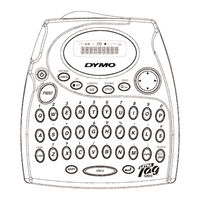 Esselte Dymo LetraTag QX50 Instructions For Use Manual