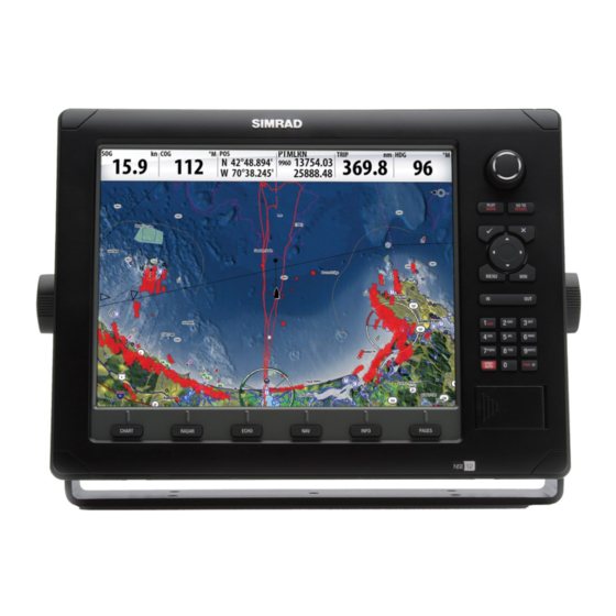 Simrad NSE8 Operation Manual