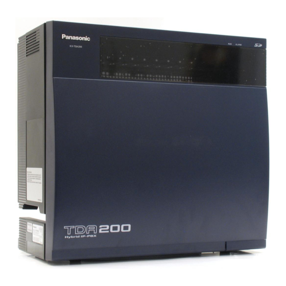 Panasonic KX-TDA50 Feature Manual