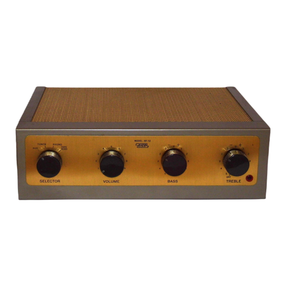 Eico HF-12 Instruction Manual