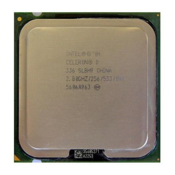 Intel Celeron D Thermal Design Manual