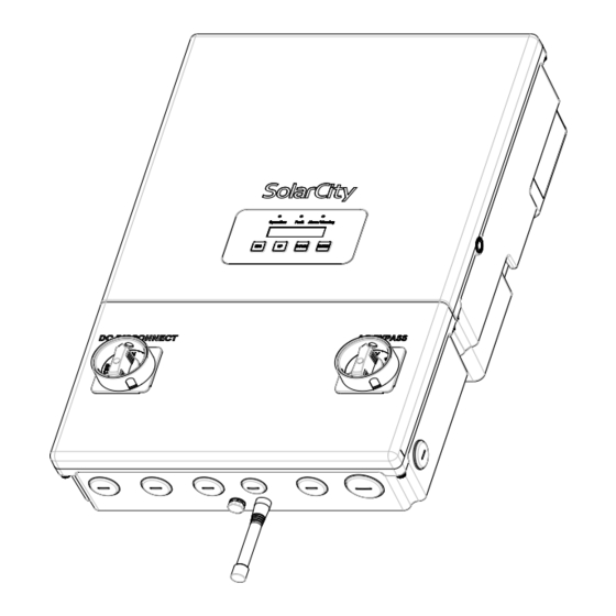 SolarCity H6 Installation & Operation Manual