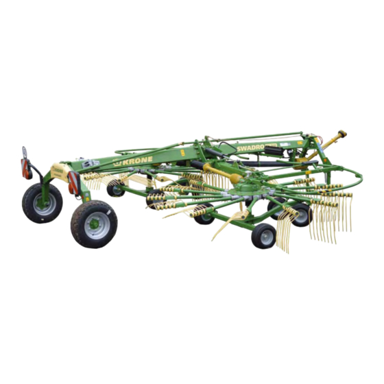 Krone Swadro TC 680 Original Operating Instructions