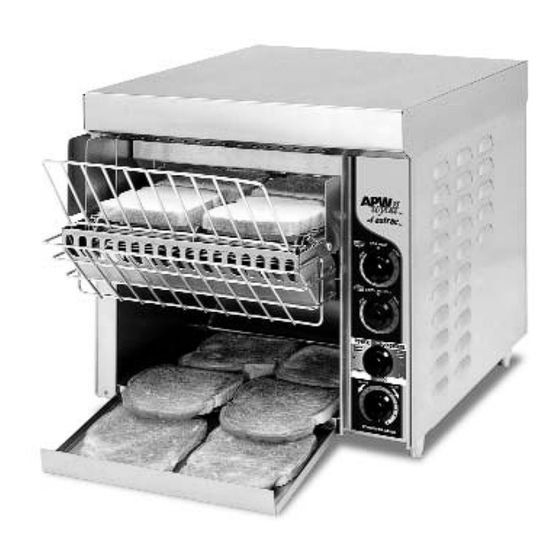 APW Wyott FT-1000 Specifications