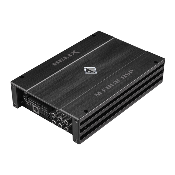 HELIX M FOUR DSP Manual