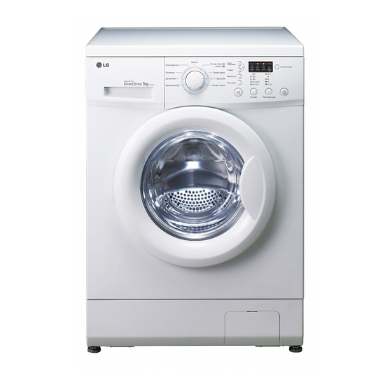 LG F1291 Series Owner's Manual