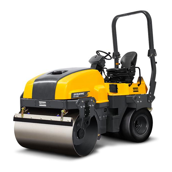 Atlas Copco Dynapac CC1100C Instruction Manual