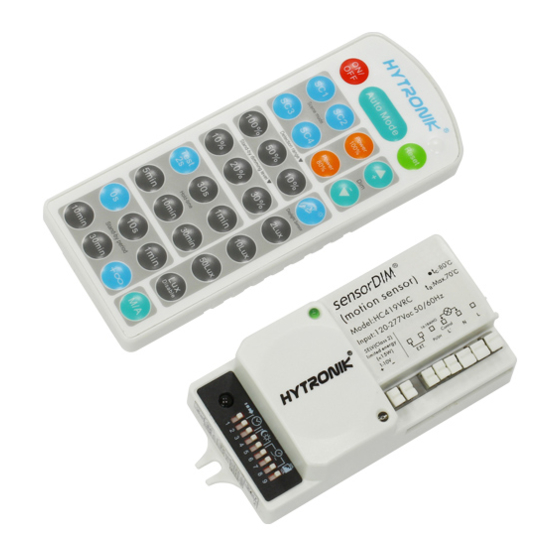 Hytronik HC419VRC Instruction Manual