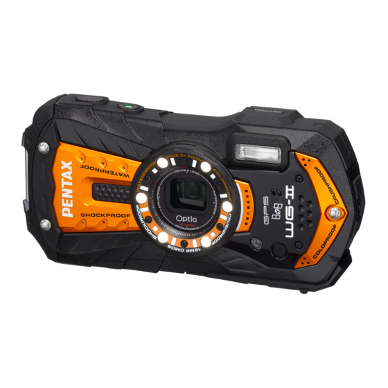 Pentax Optio WG-2 GPS Quick Manual