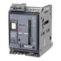 Siemens 3WL/3WA/6300A Operating Instructions Manual