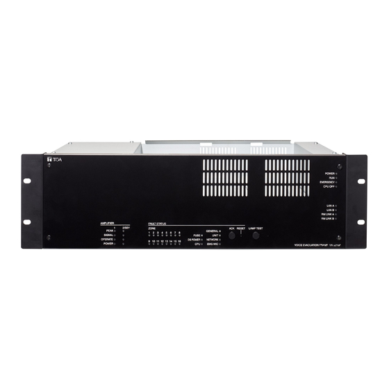 Toa RM-210F Installation Manual