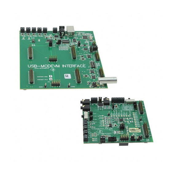 Texas Instruments TLV320AIC3107EVM-K User Manual