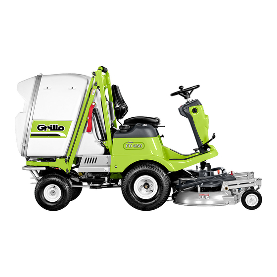 Grillo FD450 Operator's Manual