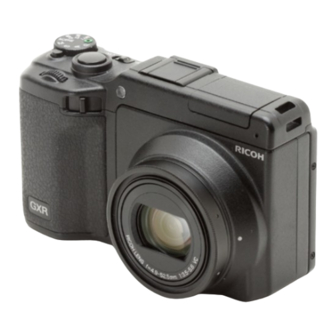 Ricoh GXR Brochure & Specs