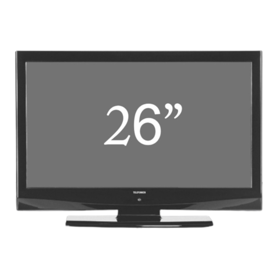 Telefunken TF2636X880LU Operating Instructions Manual
