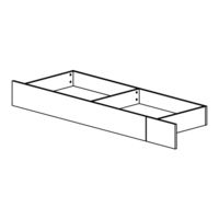 Gami OPTION TIROIR 412 Assembly Instructions