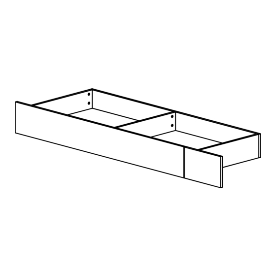 Gami OPTION TIROIR 410 Assembly Instructions