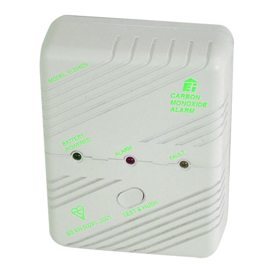 Ei Electronics Ei204 User Instructions