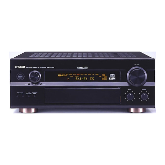 Yamaha DSP-AX2300 Service Manual