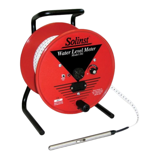 Solinst 101 SC2000 Replacement Manual