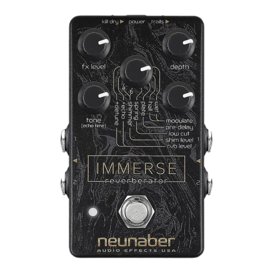 Neunaber IMMERSE User Manual