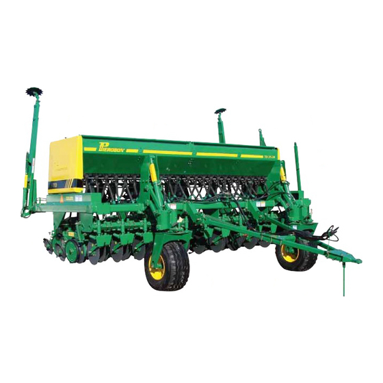 PIEROBON TD 21 Series Operator's Manual And Spare Parts