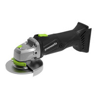GreenWorks AGG302 Operator's Manual