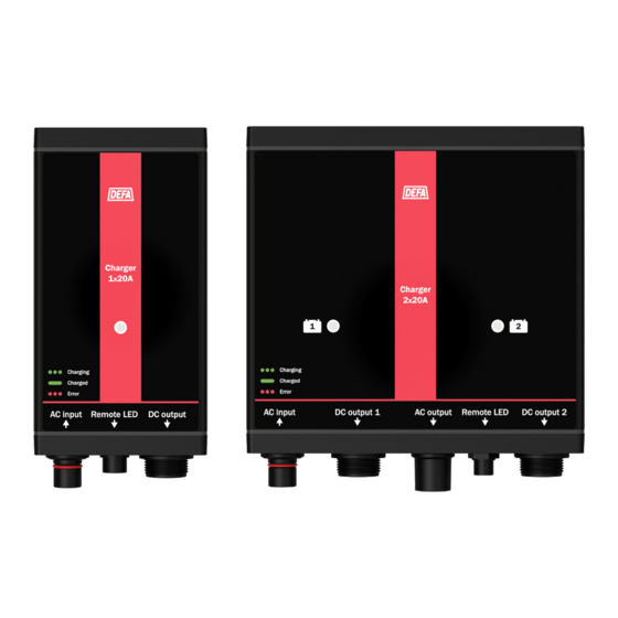 DEFA MultiCharger User Manual