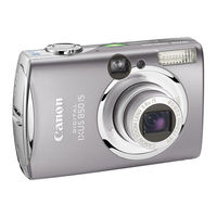 Canon Digital IXUS 850 IS User Manual