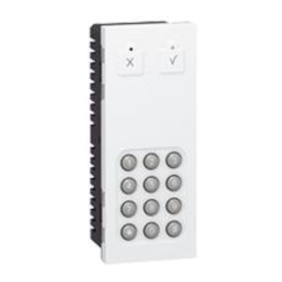 LEGRAND Mosaic Quick Start Manual