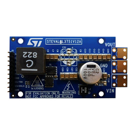 STMicroelectronics STEVAL-L3751V12 User Manual