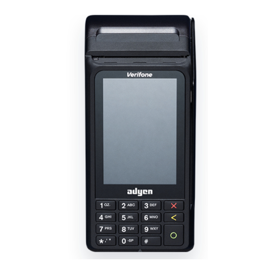 VeriFone Engage V240m Plus User Manual