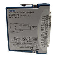 National Instruments NI-9477 Getting Started Manual