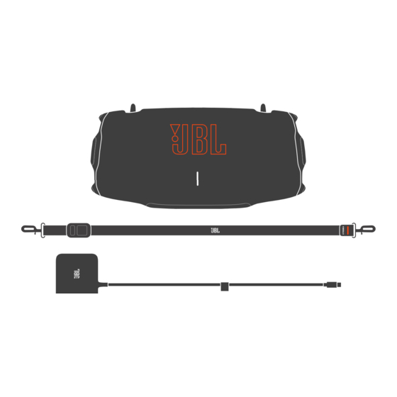 Harman JBL XTREME 4 Quick Start Manual