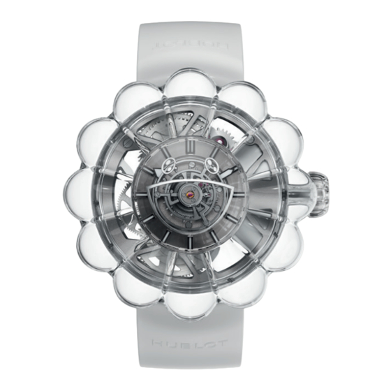 Hublot MP-15 TAKASHI MURAKAMI Instruction Manual