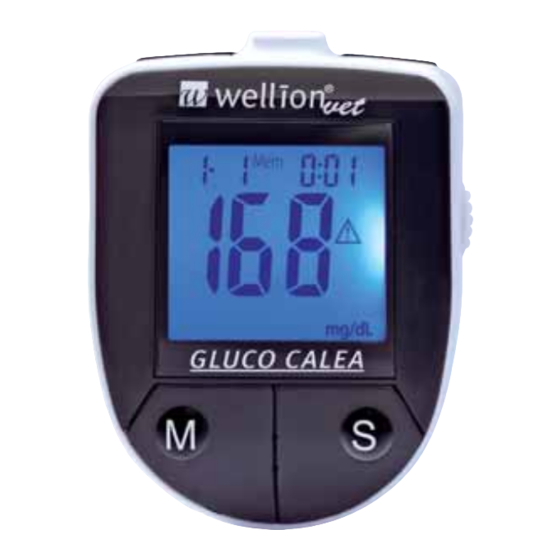 WellionVet Gluco Calea Owner's Manual