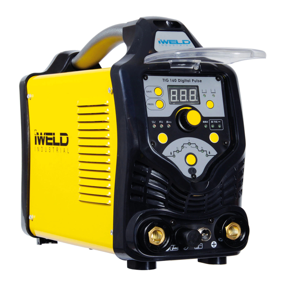 IWELD TIG 160 P Digital Pulse Source Manuals
