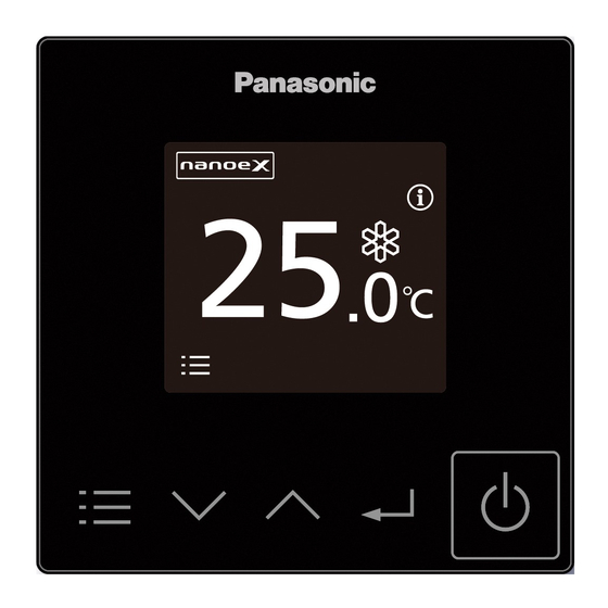 Panasonic CZ-RTC6BLW Operating Instructions Manual