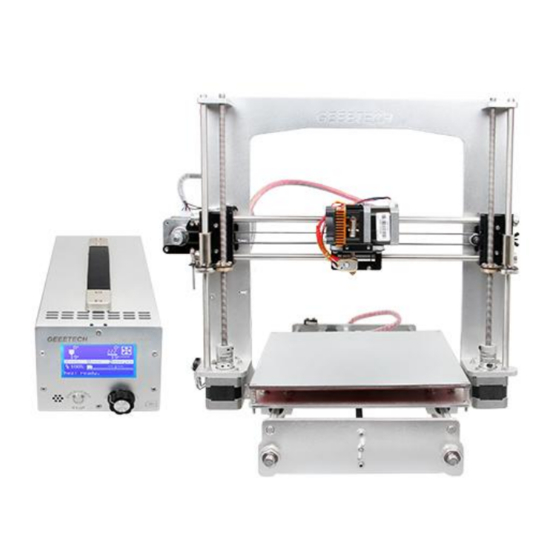 Geeetech Prusa I3 A pro Manual