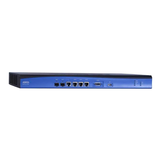 ADTRAN NetVanta 6360 Quick Start