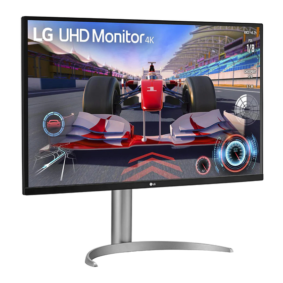 LG 27UQ750 Monitor Manuals