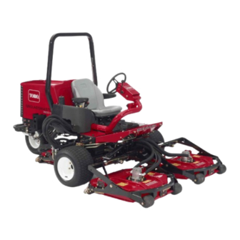 Toro Groundsmaster 3500-G Operator's Manual