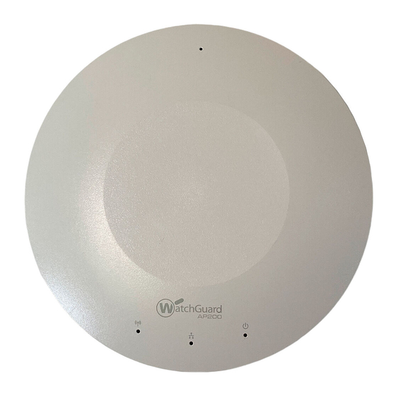 Watchguard AP 200 Setup Manual