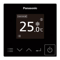 Panasonic CZ-RTC6WBLW Installation Instructions Manual