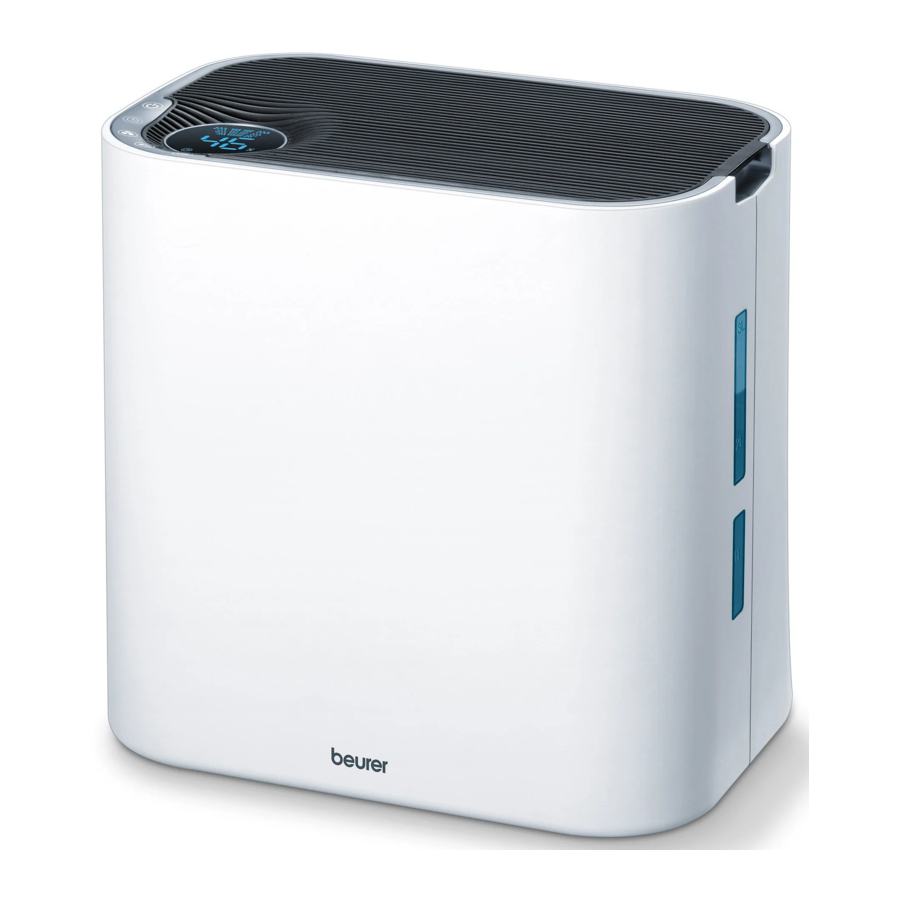 Beurer LR 330 - 2-in-1 Comfort Air Purifier Manual