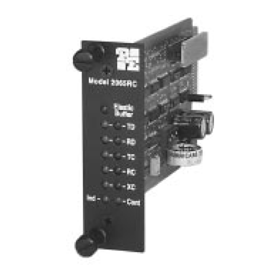 Patton electronics 2065RC User Manual